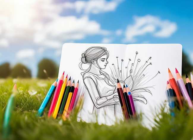 线描画故事创作（线描画故事创作思路）