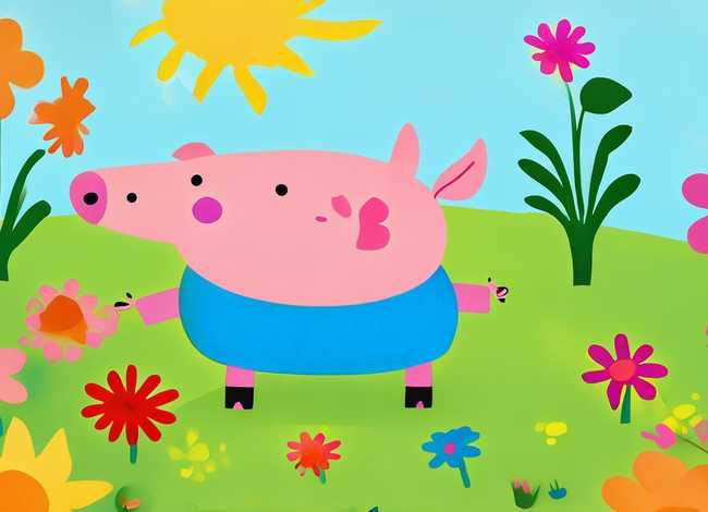 小猪佩奇绘本故事简笔画（小猪佩奇绘本故事简笔画怎么画）