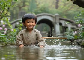 王羲之的童年故事；王羲之幼时的故事