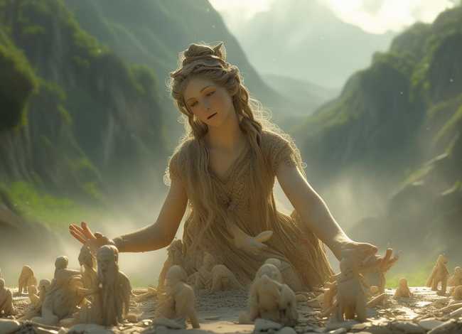 女娲造人 讲故事 - 女娲造人 讲故事视频播放