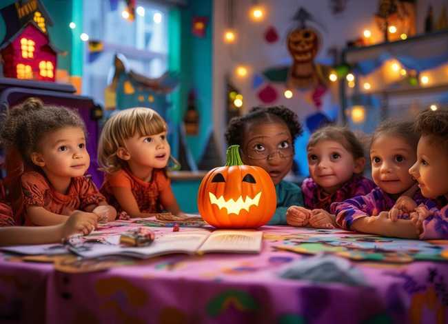 万圣节幼儿故事、幼儿园万圣节故事