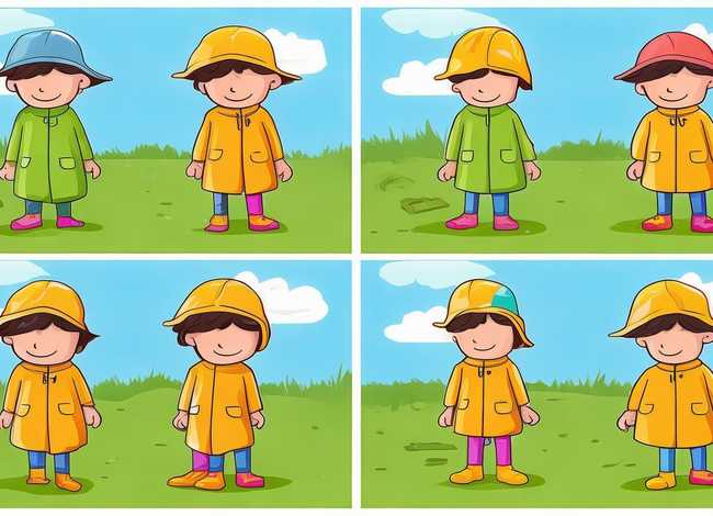 折儿童雨衣的正确方法；折儿童雨衣的正确方法图片