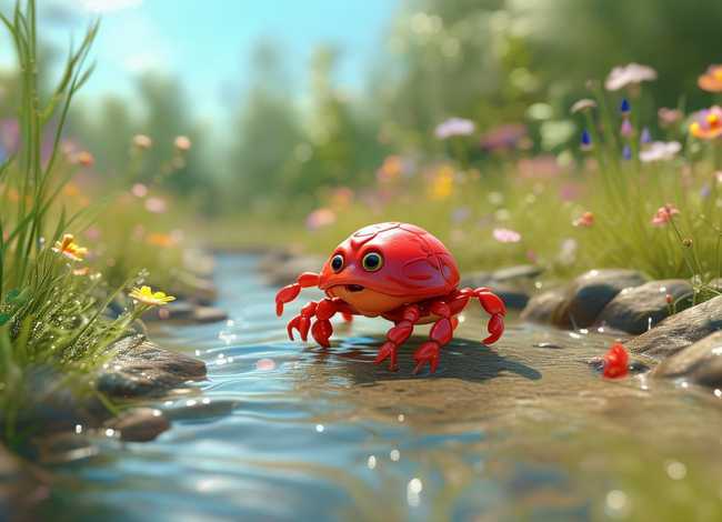 儿童故事螃蟹 - 小螃蟹的幼儿故事
