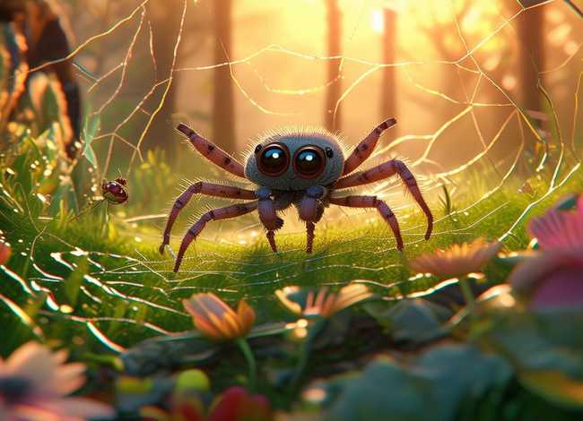 蜘蛛的故事儿童 - 蜘蛛的幼儿故事