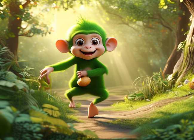 儿童故事大全猴子下山，幼儿故事大全短篇小猴子下山