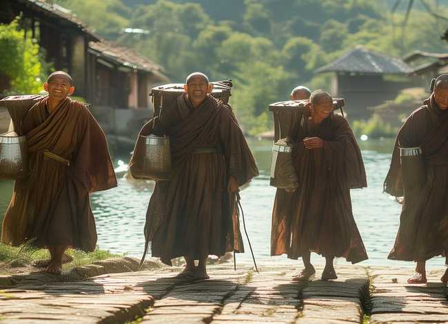 三个和尚挑水喝故事,三个和尚挑水喝故事视频 三个和尚挑水喝故事,三个和尚挑水喝故事视频