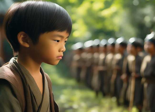 孙武的故事儿童，孙武小时候的典型故事