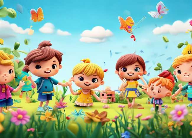 儿童插画图片卡通 - 儿童插画图片卡通可爱