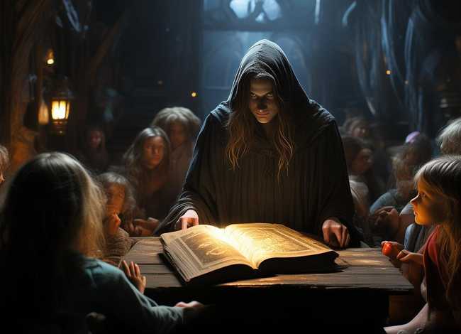 儿童故事大全神秘的老师；神秘的老师读后感