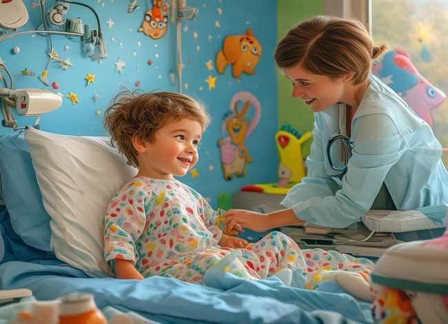 医院儿童故事 - 医院的故事幼儿园简画