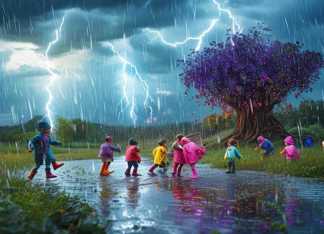 儿童雷电故事推荐 - 雷电的故事幼儿版