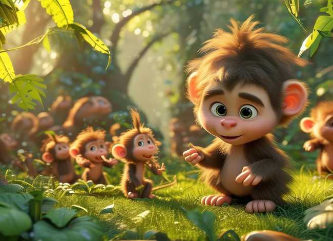儿童小猴子故事视频、小猴子关于小猴子故事的视频