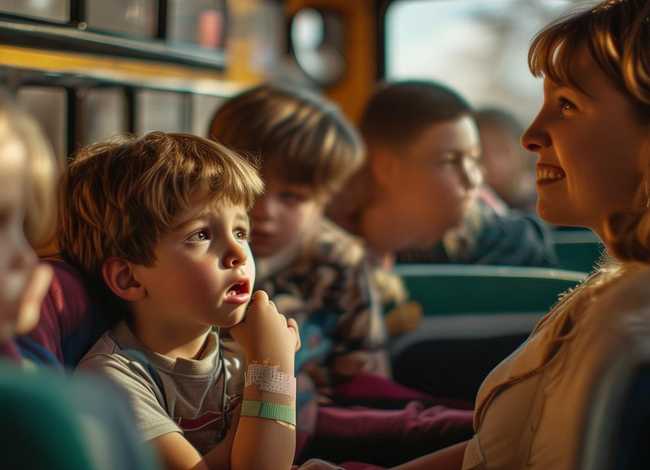 校车上的感人小故事；校车上的感人小故事100字