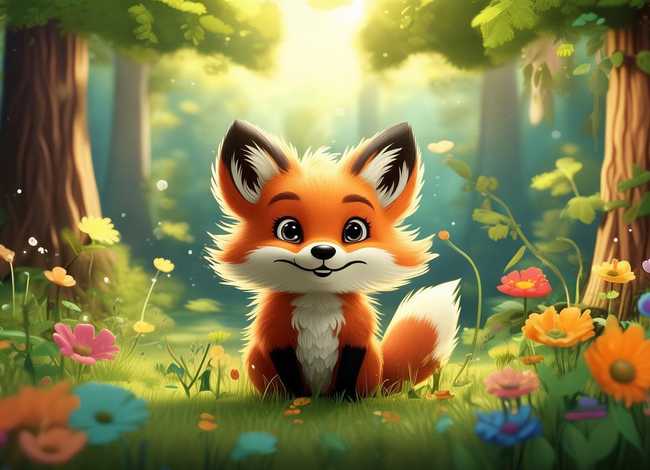 小狐狸的故事书儿童 - 小狐狸的故事绘本