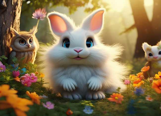小白兔的故事儿童大全、少儿故事小白兔的故事 小白兔的故事儿童大全、少儿故事小白兔的故事