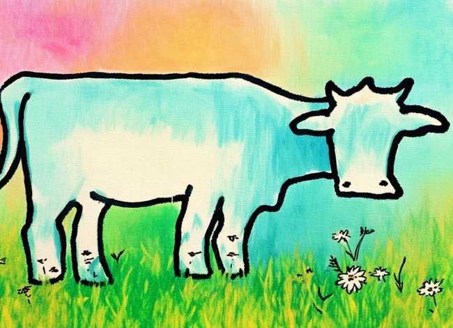 儿童画动物简笔画,儿童画动物简笔画奶牛背影图片大全 儿童画动物简笔画,儿童画动物简笔画奶牛背影图片大全