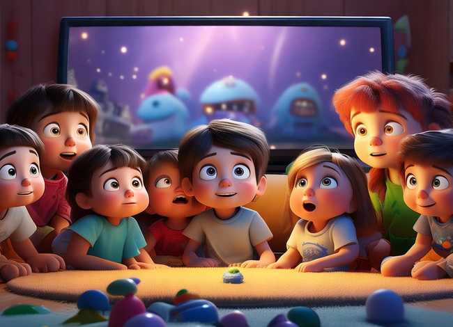 看电视儿童绘本故事（看电视幼儿园绘本故事）