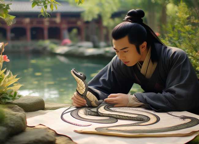 中国古代寓言故事绘本画、中国古代寓言故事绘本画蛇添足故事演讲