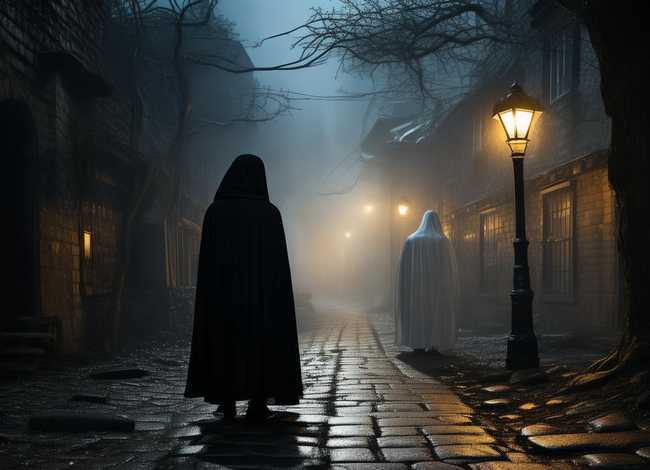 黑白配故事，黑白配鬼故事