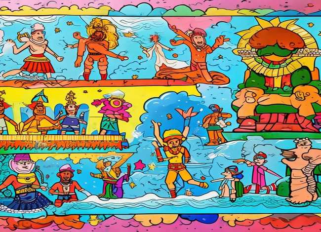 外国神话故事手抄报手画,外国神话故事手抄报手画简单 外国神话故事手抄报手画,外国神话故事手抄报手画简单