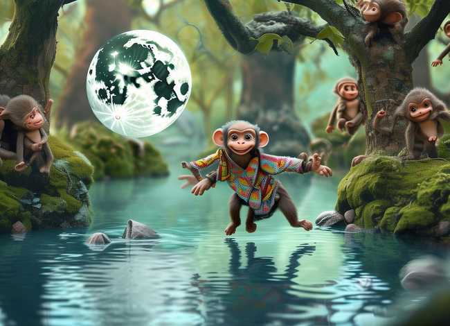 猴子捞月故事儿童版 猴子捞月故事完整版