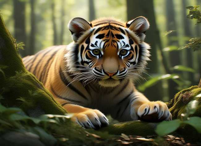 儿童故事老虎寻食；老虎寻食的故事