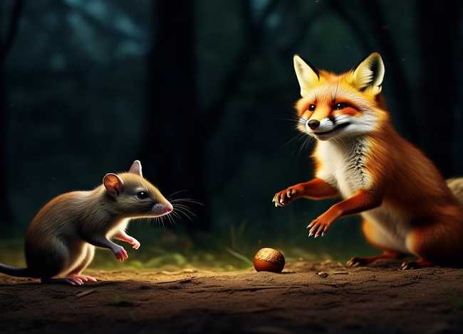 老鼠和黄鼠狼故事 - 老鼠和黄鼠狼故事简介