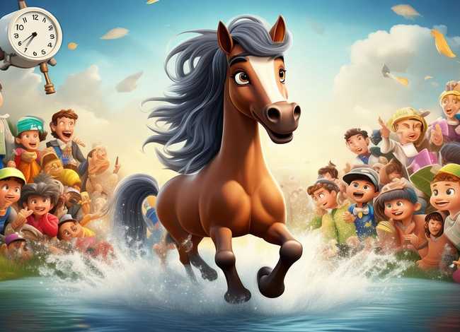 儿童故事小马过河比赛视频3分钟；小马过河讲故事比赛3分钟