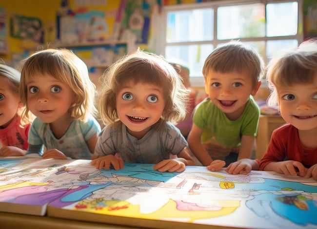 儿童故事简笔画 - 绘画故事绘本幼儿园