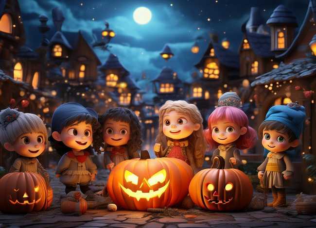 万圣节的儿童故事完整版，万圣节的幼儿故事