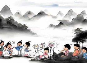 少儿水墨画故事书（少儿水墨画故事书怎么画）