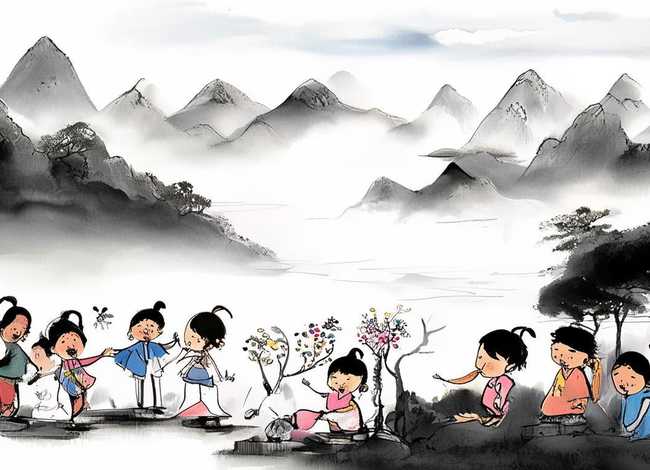 少儿水墨画故事书(少儿水墨画故事书怎么画) 少儿水墨画故事书(少儿水墨画故事书怎么画)