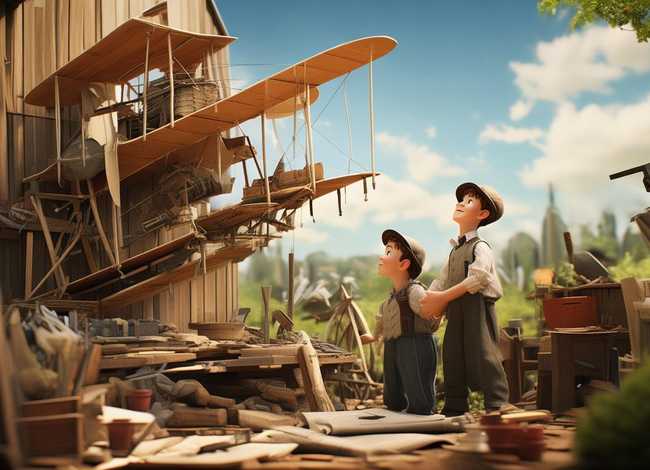 莱特兄弟造飞机的儿童故事；莱特兄弟造飞机的故事懂得了什么道理