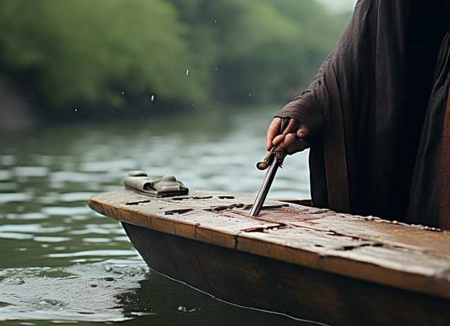 寓言故事《刻舟求剑》 - 寓言故事《刻舟求剑》主要内容