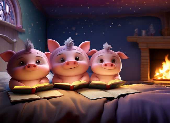 小孩的故事书睡前经典；小孩的故事书睡前经典三只小猪