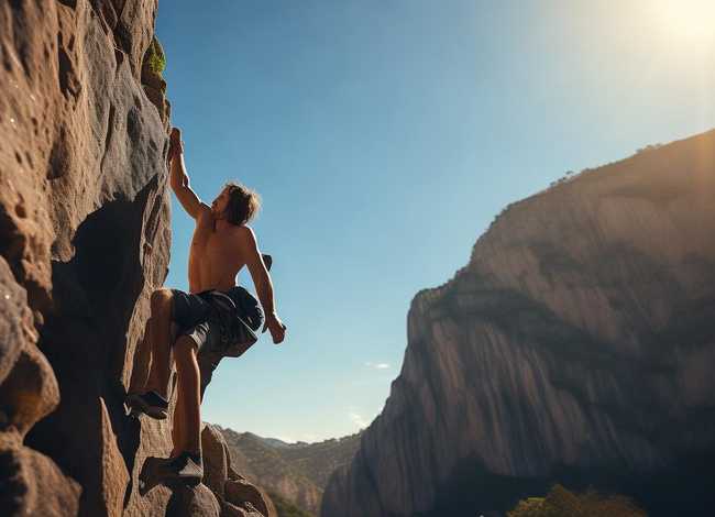 攀岩者的励志故事（攀岩者的励志故事50字）