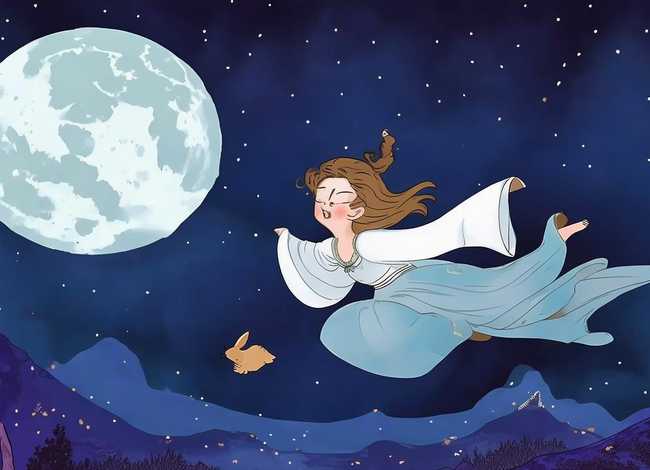 嫦娥奔月的故事儿童版1-6岁,少儿嫦娥奔月的故事 嫦娥奔月的故事儿童版1-6岁,少儿嫦娥奔月的故事