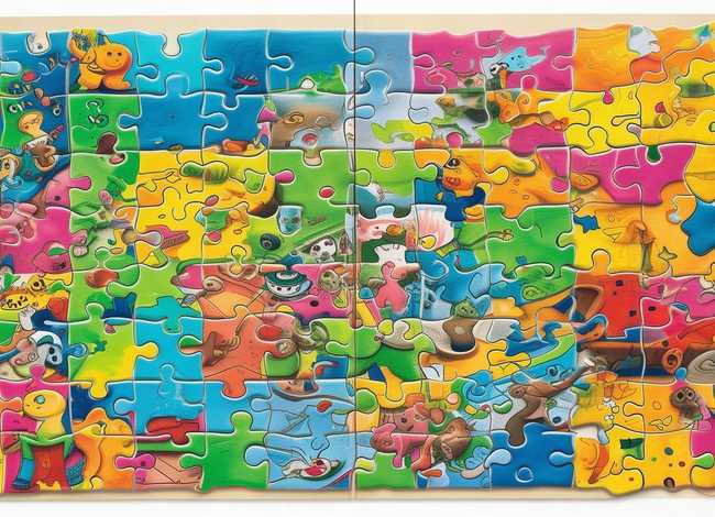 儿童拼图故事书、拼图故事教案