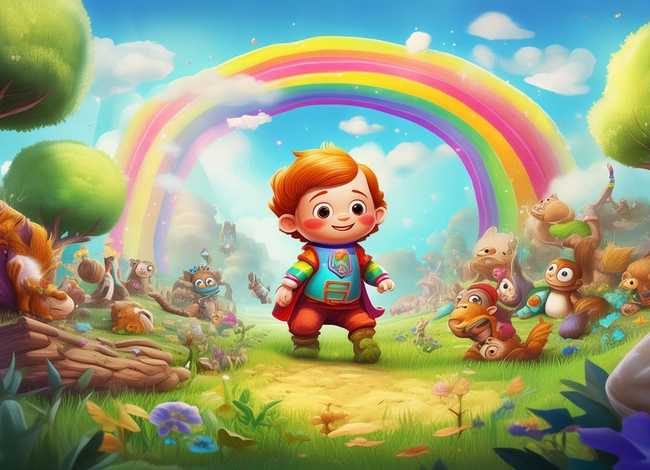 儿童故事彩虹的朋友、彩虹找朋友的故事