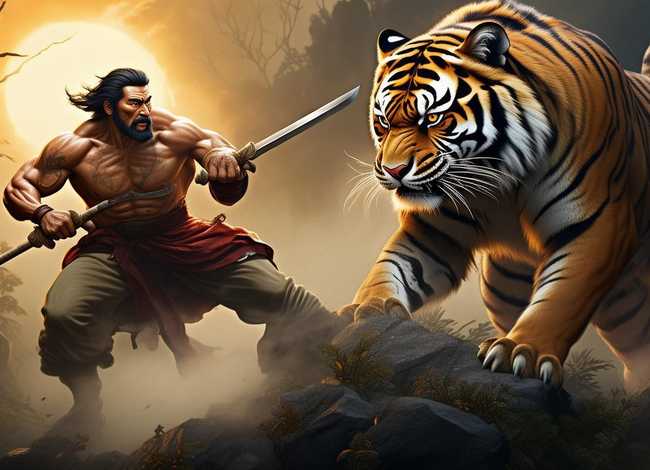 中国经典故事绘本；中国经典故事绘本武松打虎