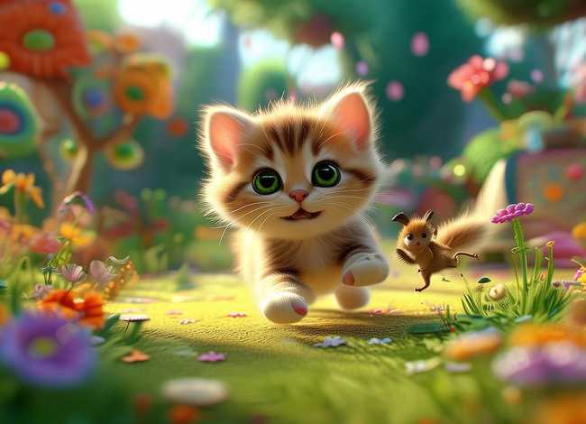 幼儿动画故事 幼儿动画故事猫咪抓老鼠老鼠逃脱吗宝宝都爱看