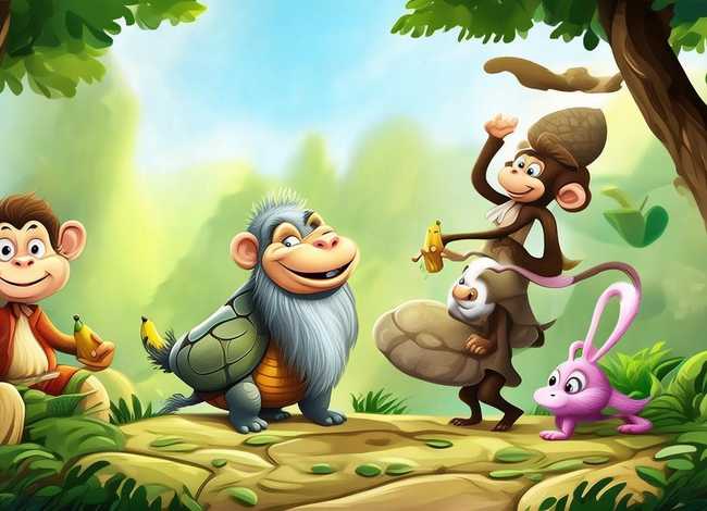 中国古代寓言故事创意儿童画（《中国古代寓言故事》怎么画？）