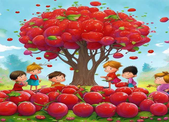幼儿园关于石榴的绘本，幼儿园关于石榴的绘本故事