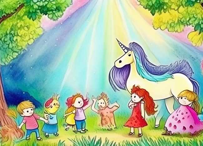 儿童水彩画故事 水彩画绘本故事