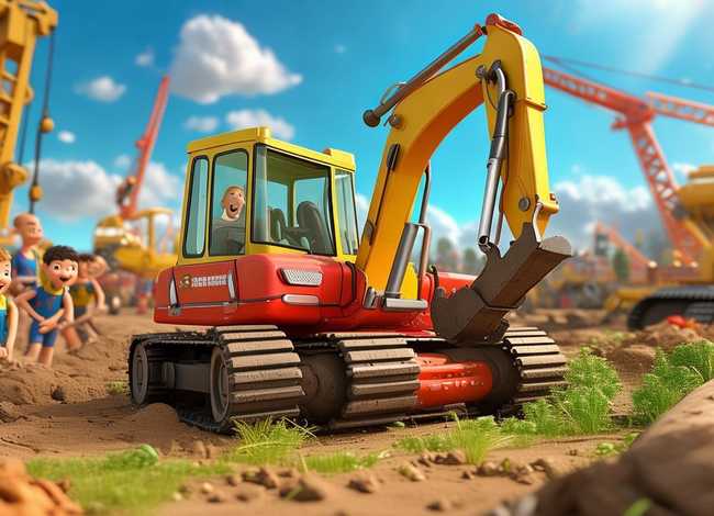 挖土机儿童动画片叫什么名字 挖土机儿童动画片叫什么名字来着