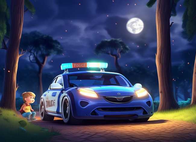 警车的故事儿童睡前故事啄木鸟；警车的故事 幼儿睡前