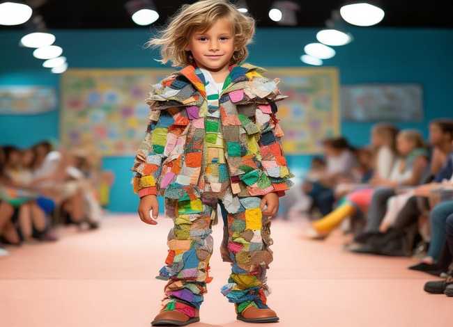 环保服装儿童时装秀男生 - 环保时装秀男生服装 幼儿园