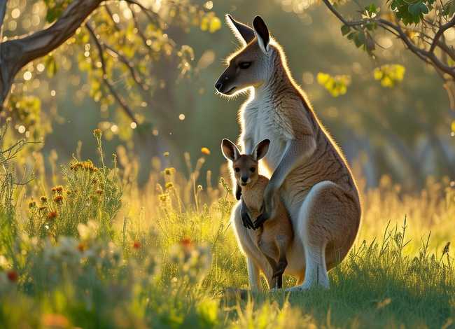 袋鼠的孩子故事，袋鼠的孩子故事内容