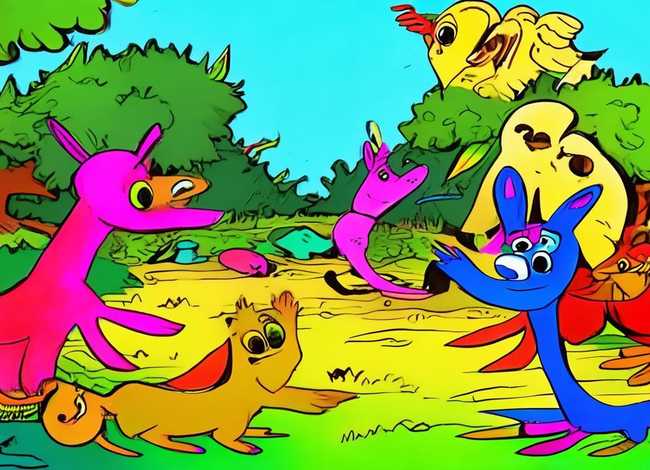 寓言故事儿童画大全集教程，寓言故事简笔画画大全带颜色