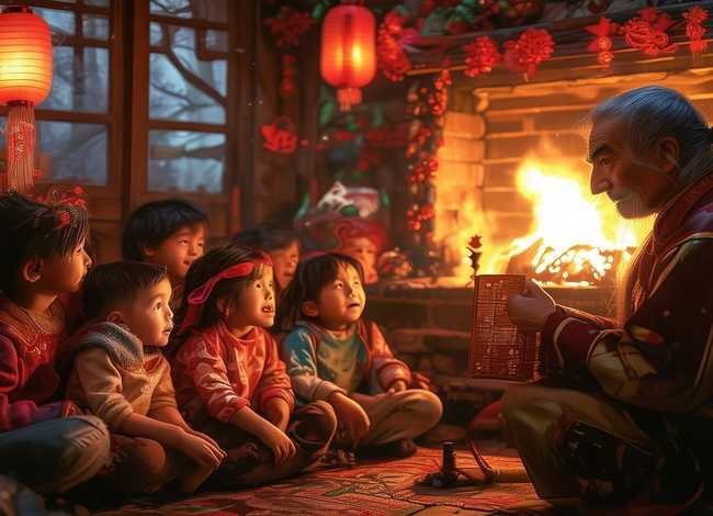 除夕的故事儿童版 - 除夕 的故事 除夕的故事儿童版 - 除夕 的故事